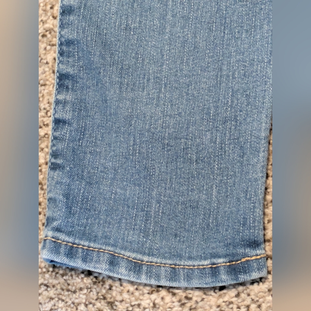 Women's Hollister Sz 7R Denim Blue Jeans 28x31 High Rise Distressed Skinny Pants - Picture 15 of 16